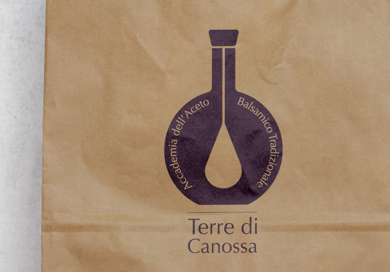 Applicazione Logo Terre di Canossa-Borsa